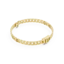 Sleek & Masculine 925 Sterling Silver Bracelet with Dual Diamond-Look Accents | Timeless Men’s Luxury Design