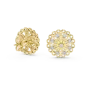 Floral Cluster 925 Silver Stud Earrings for Women