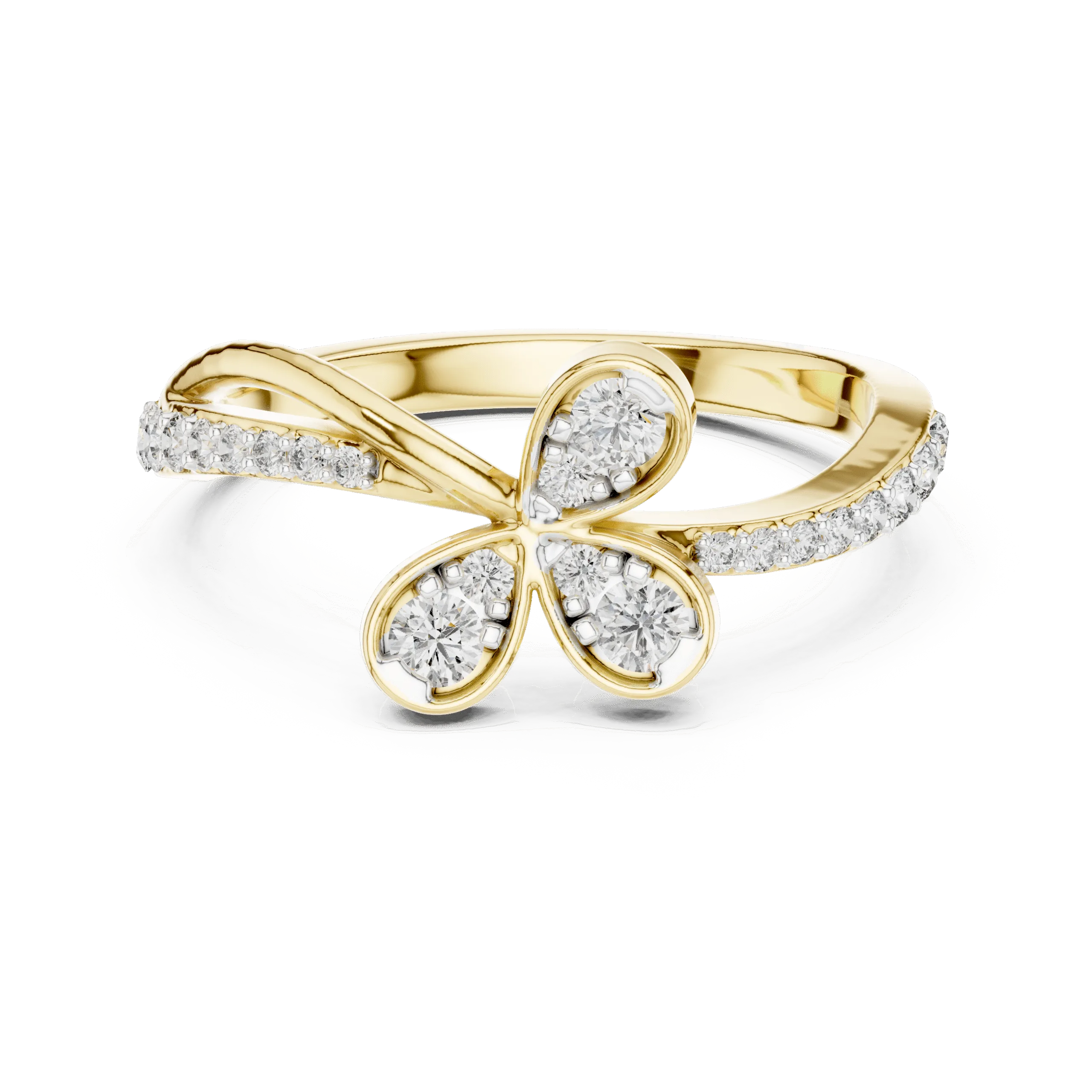 Elegant Women’s Silver 925 Designer Bow Ring - Image 2