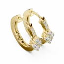 Elegant Sterling Silver 925 Blue CZ Floral Drop Earrings for Women – Handmade Luxury Design