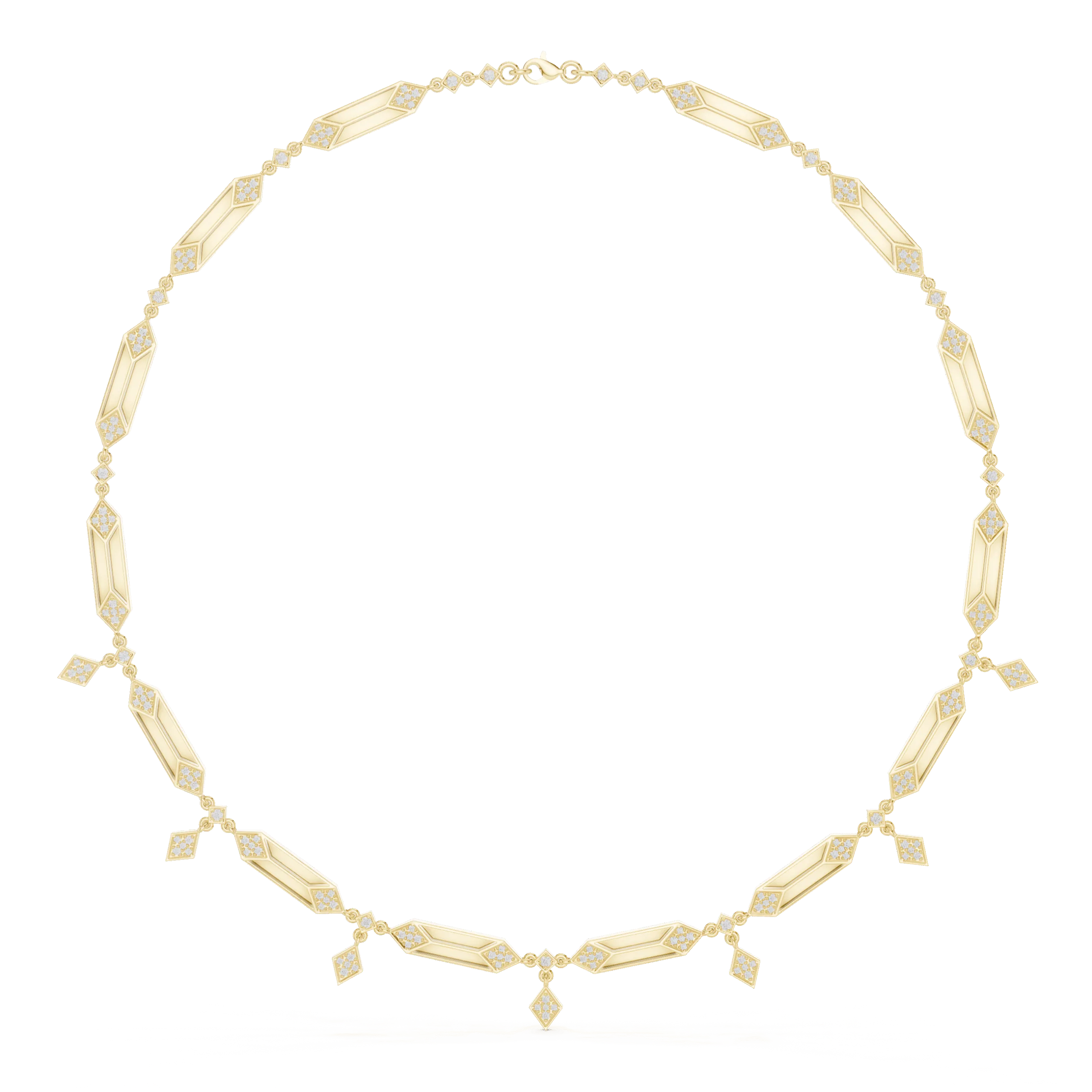 925 Silver Statement Necklace for Women