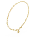 Graceful 925 Sterling Silver Leaf Pattern Necklace for Women | Diamond Look Bridal Jewelry | Handcrafted Lightweight Design